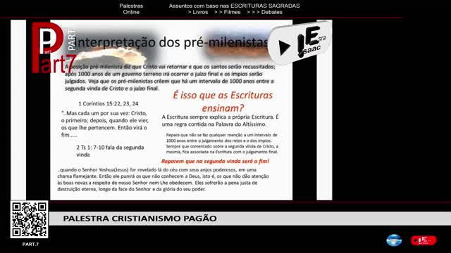 Palestra Cristianismo Pagão Part7..5 de 7 (Lecture Pagan Christianity Part7..5 of 7)