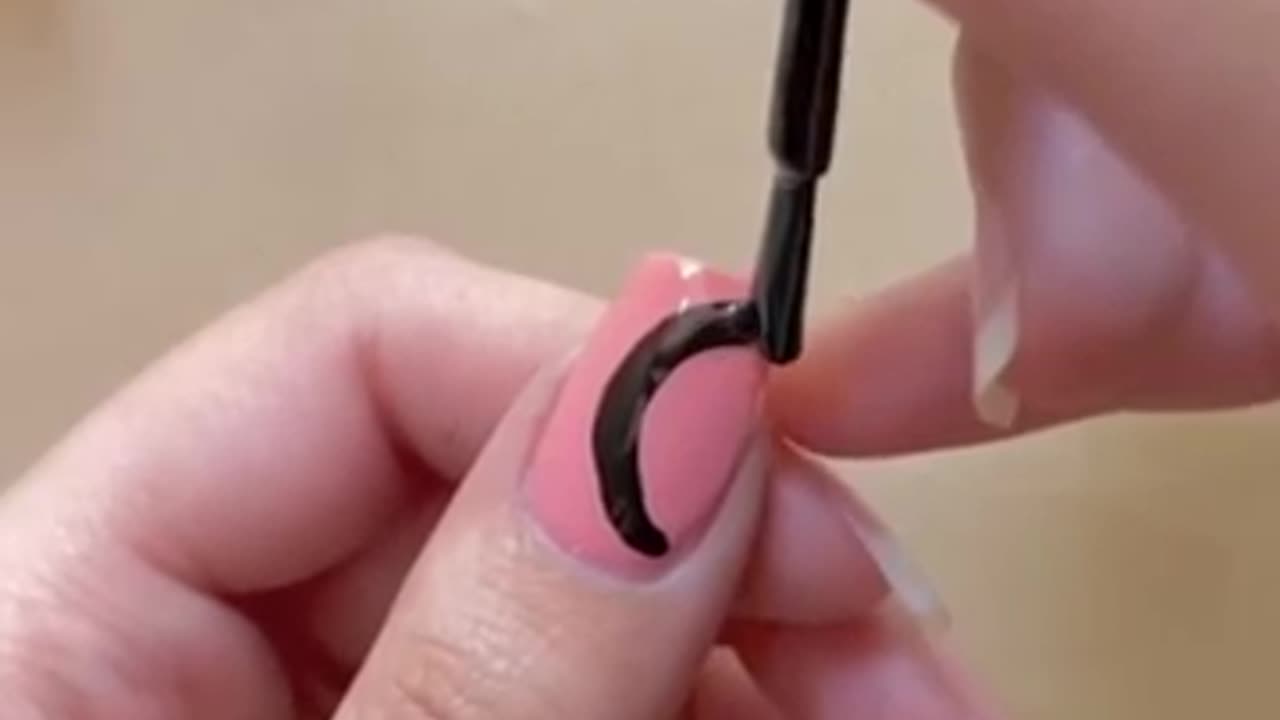 💅🖤Safety_pin_nail_art_hack_#nailart2024_#youtubeshorts_#shorts_#shortvideo