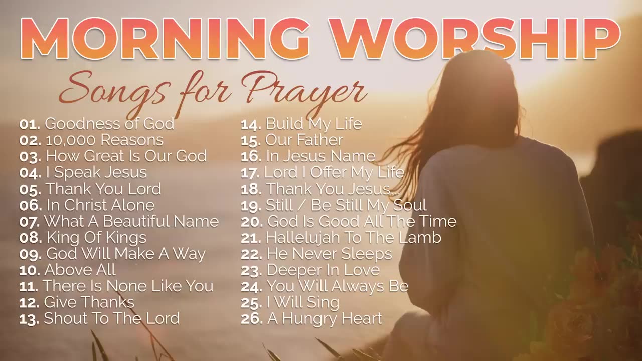 Morning Worship Playlist 2023 🙏 Songs for Prayer ✝️ Christian/Gospel