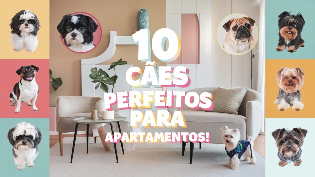 Podcast: "10 Raças de Cachorros que se Adaptam Melhor em Apartamentos"