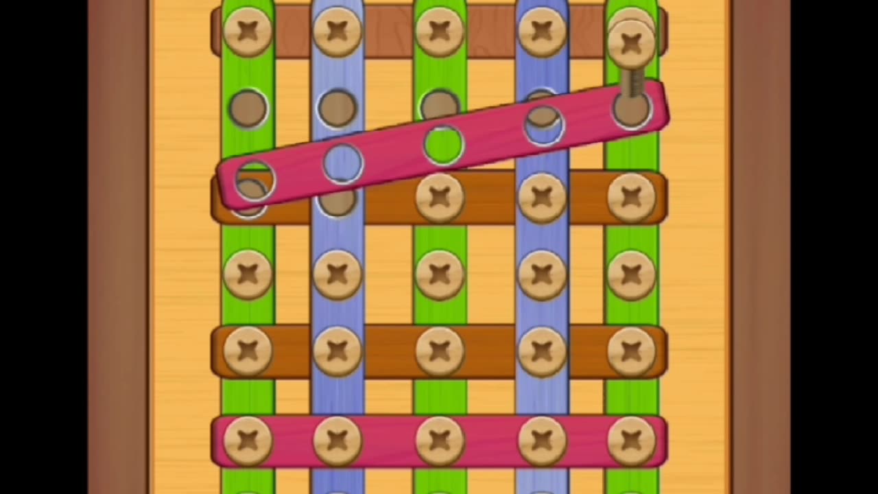 level 4.2 wood nuts and bolts puzzle game!