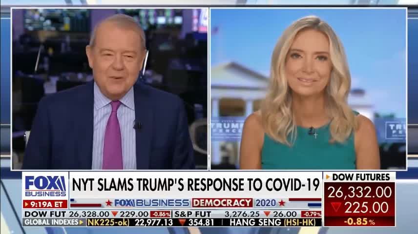 McEnany shreds NYT for criticizing Trump's coronavirus response