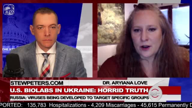 Stew Peters and Dr. Aryana Love - Ukraine Labs and Russian Operations