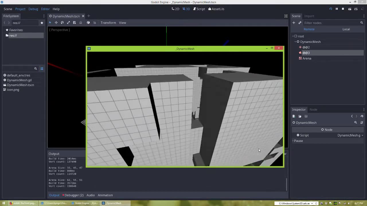 Procedural Generation in Godot 3 Beta 2