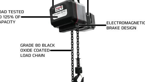 JET VOLT-200-03P-15 2-Ton Electric Hoist