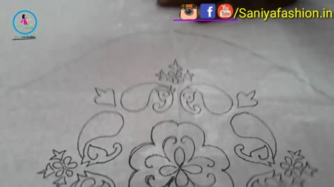 How to tracing paper Design - Embroidery Design