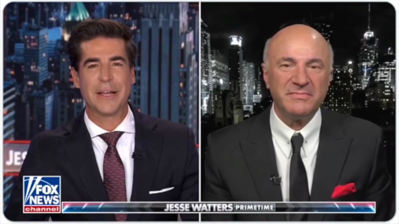 Jesse Watters (X) With Kevin O'Leary on Tariff as Bargaining Chip