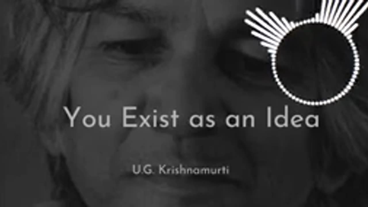 You Exist As An Idea - UGK