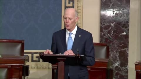 'Always Worse Than The Month Before': Rick Scott Excoriates Biden In Senate