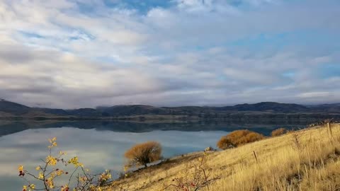 Sunset at Lake Aviemore