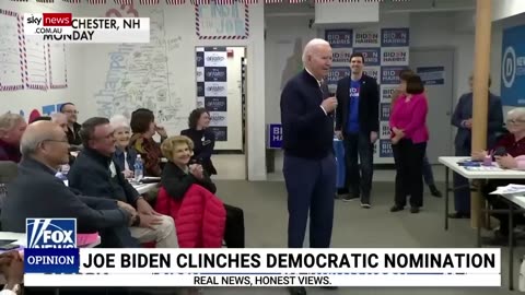 HCNN - Watch the 'incredible' moment Joe Biden's handlers save him.