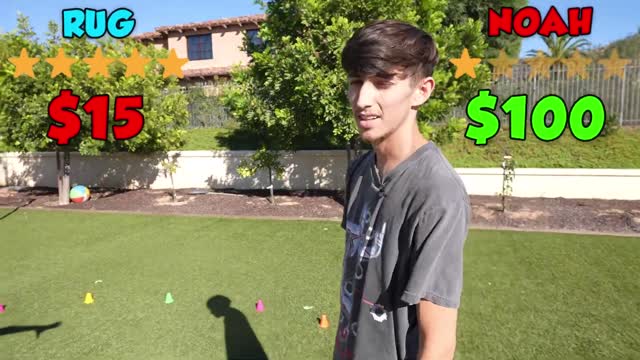 Faze Rug Eating ONLY 1 Star VS 5 Star Food - Budget Challenge