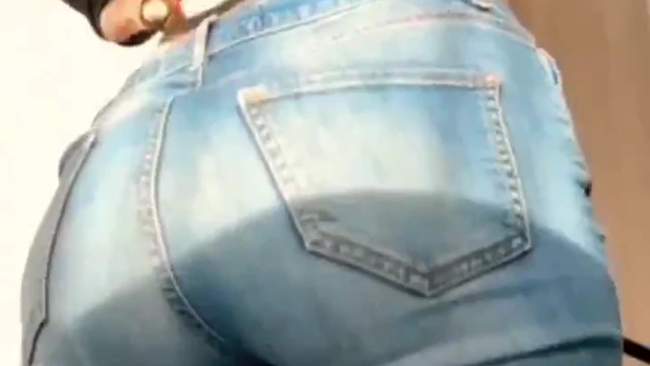 Jean thong wedgie #music #wedgies #jeans #thong #panties