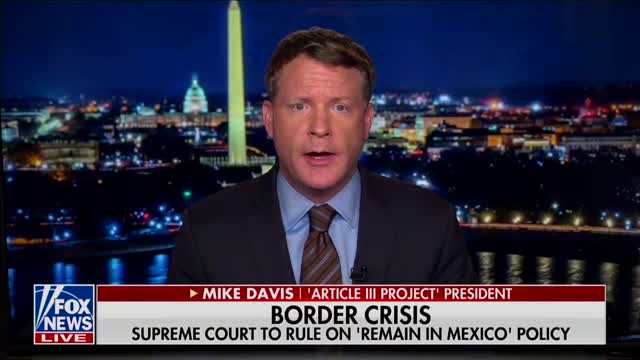 Mike Davis Previews Remain in Mexico Decision with Shannon Bream on Fox News