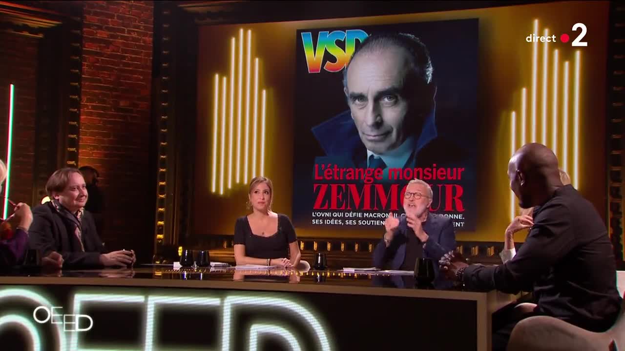 Ruquier sur France 2, « le virus » Zemmour progresse