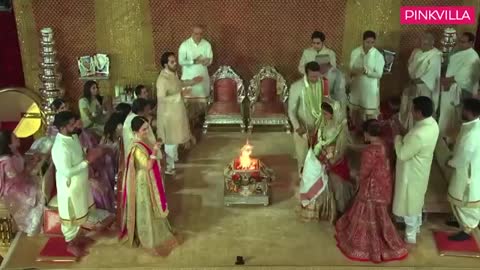 Indian wedding Isha ambani Mukesh ambani