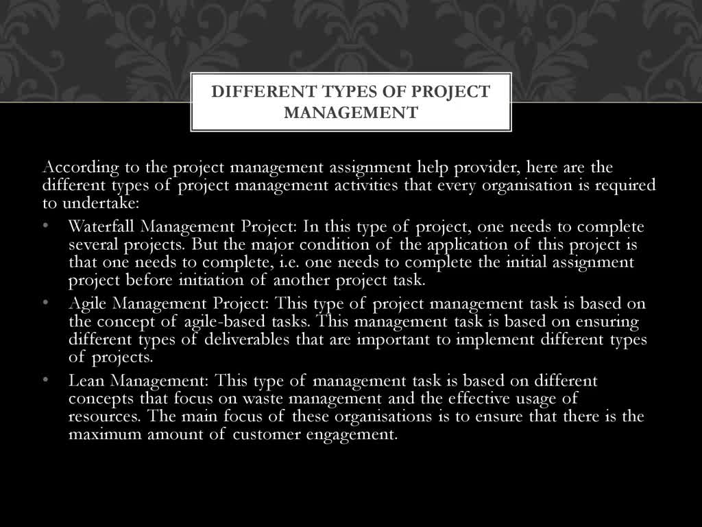 What is Project Management