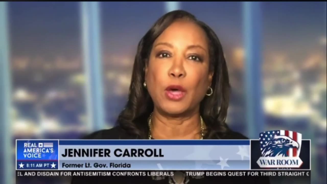 Jennifer Carroll former Lt governor of Florida