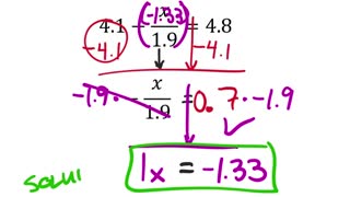 Solving One-Step and Two-Step Equations (9th Grade Math Unit 1 Lesson 2)