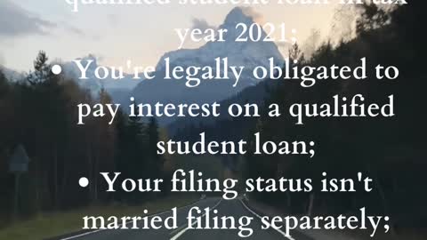 Student Loan Interest