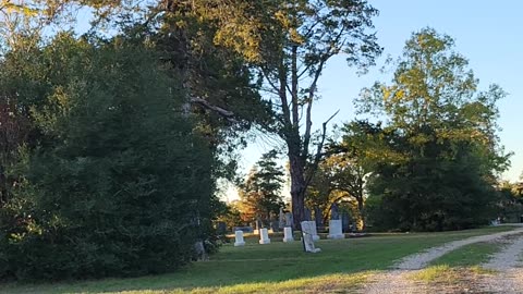 Drive Through Old Bethel Cemetery in College Station Brazos Co TX in 2023