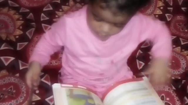 When My Daughter Decided That She Can Read