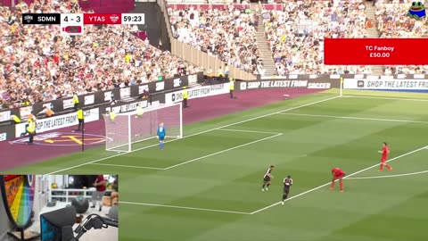 XQC's Shocking Low Score in Sidemen's Charity Match. All goal against XQC. #sidemencharitymatch