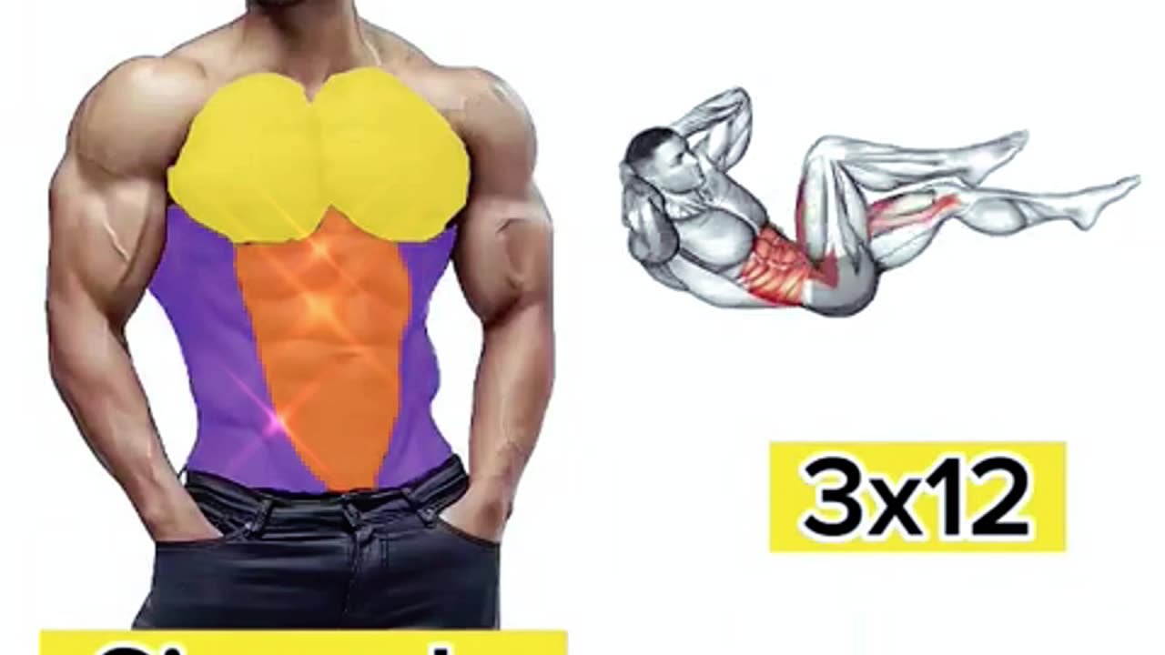 Six Pack Abs Exercises #shorts #homeworkout #sixpack