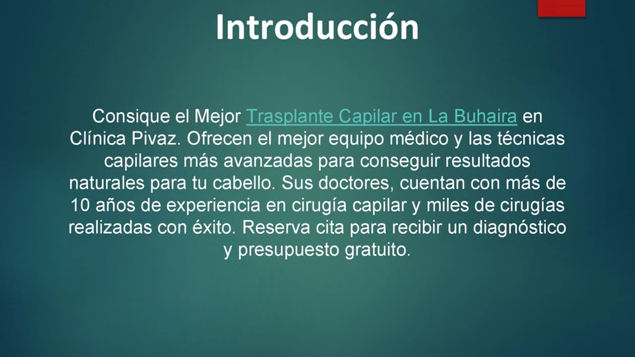 Consique el Mejor Trasplante Capilar en La Buhaira