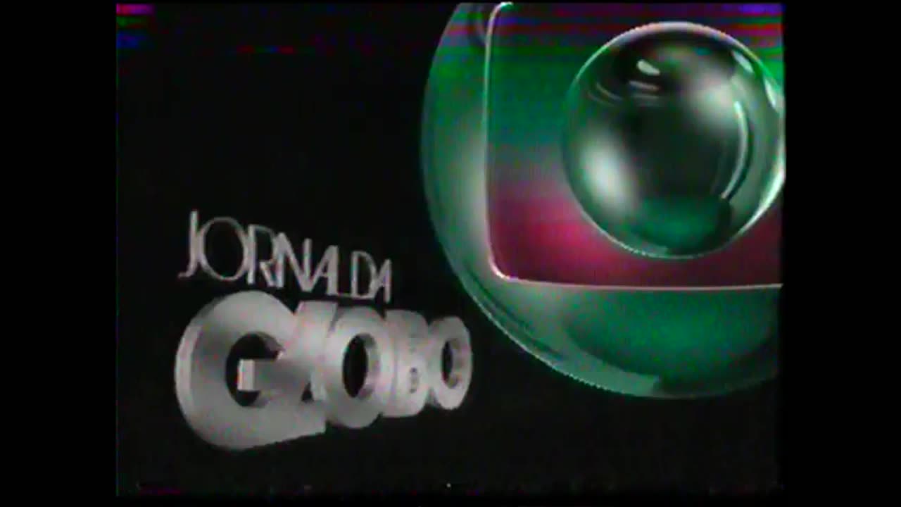 Rede Globo São Paulo saindo do ar em 02/11/1995