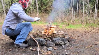 Camping in Chilliwack | New Tarp | Snow?