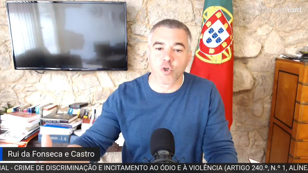 DENÚNCIA CRIMINAL - Dr. Rui da Fonseca e Castro