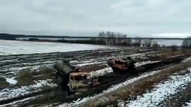 Ukraine Force complete destroyed russian fuel tank