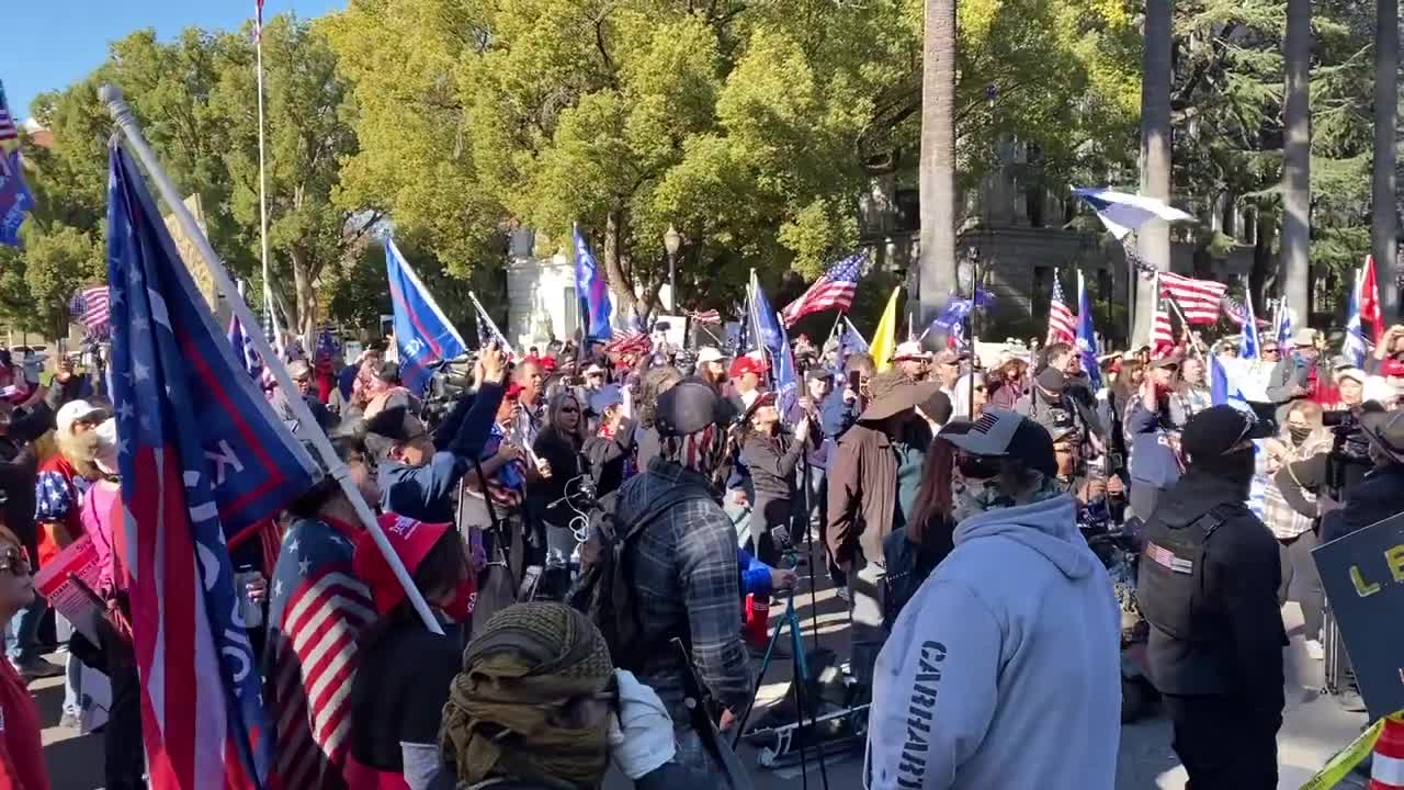 StopTheSteal _ California State Capitol Protest Sacramento, CA Week 4 November 28, 2020 IMG 2804