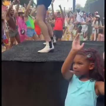 Grown Men Teach Young Girl How to Twerk