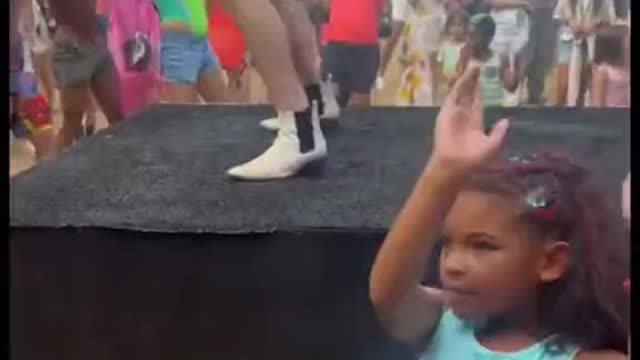 Grown Men Teach Young Girl How to Twerk