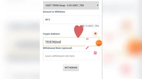 Swap zugacoin to USDT & withdraw