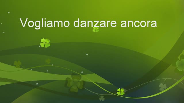 Vogliamo ballare ancora