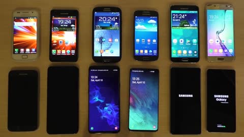 My 12 Samsung Galaxy S1-S21 Bootanimation Collection