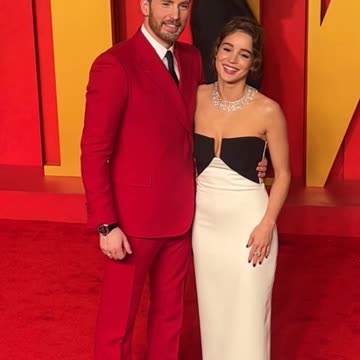 Chirs Evans And His Wife