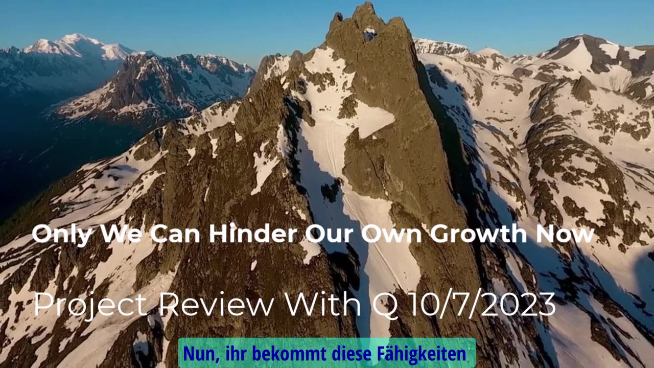 Nur wir können unser eigenes Wachstum jetzt noch verhindern