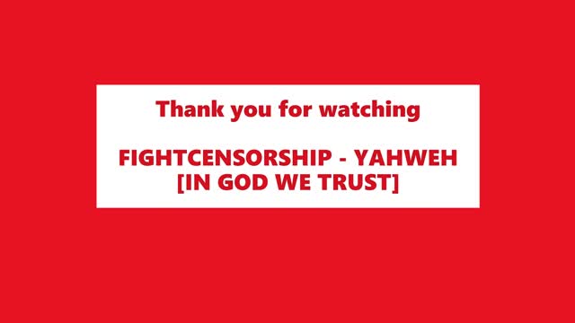 FIGHTCENSORSHIP - YAHWEH