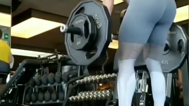 Girl Gym video #viral #workout #gymlovers #fitness #health