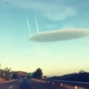 Amazing UFO in the sky of Colorado,