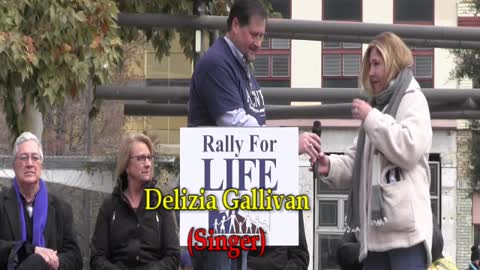 SA Rally for Life Delizia Gallivan (Singer) Jan 22, 2022