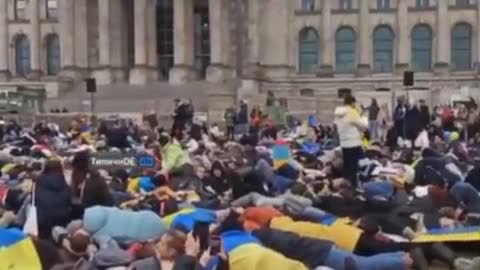 Protest demonstration in Berlin