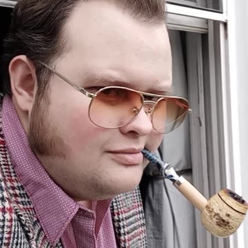 Corncob pipe!