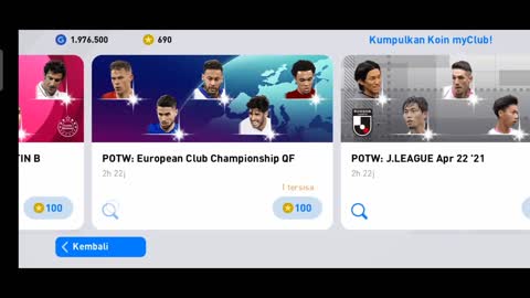 OPEN POTW: EUROPEAN CLUB CHAMPIONSHIP & ICONIC MOMENT REAL MADRID #PES #PES_MOBILE #PES_2021 #ZONKKK