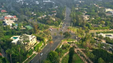 Beverly Hills Intersection Wide View