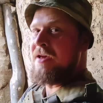 Ukrainian soldier in a trench with an NLAW anti-tank missile.